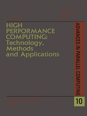 cover image of High Performance Computing